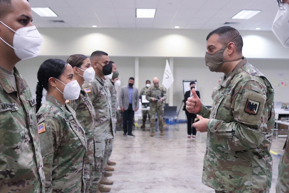 Maj. Gen. John C. Andonie visits JTF-PR operations