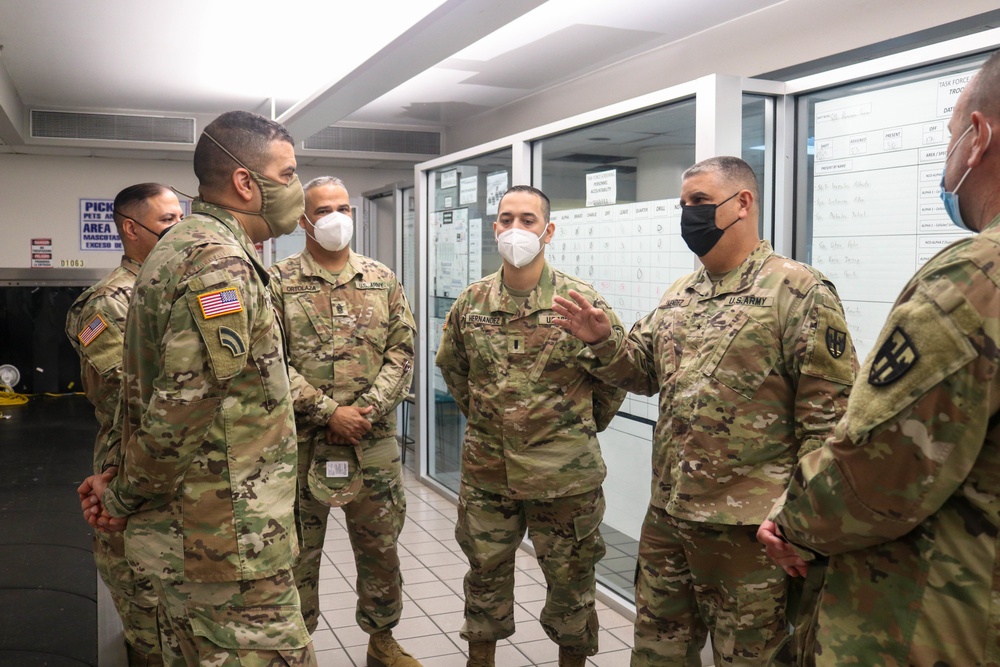 Maj. Gen. John C. Andonie visits JTF-PR operations