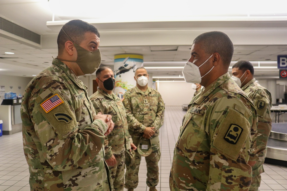 Maj. Gen. John C. Andonie visits JTF-PR operations