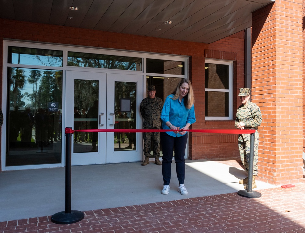 The Honorable Meredith Berger visits MCRD Parris Island