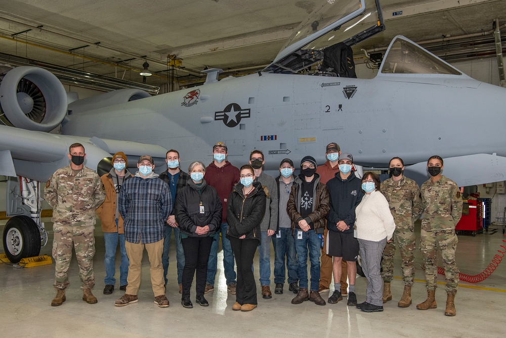 Selfridge Airmen welcome St Clair Technical Education Center students