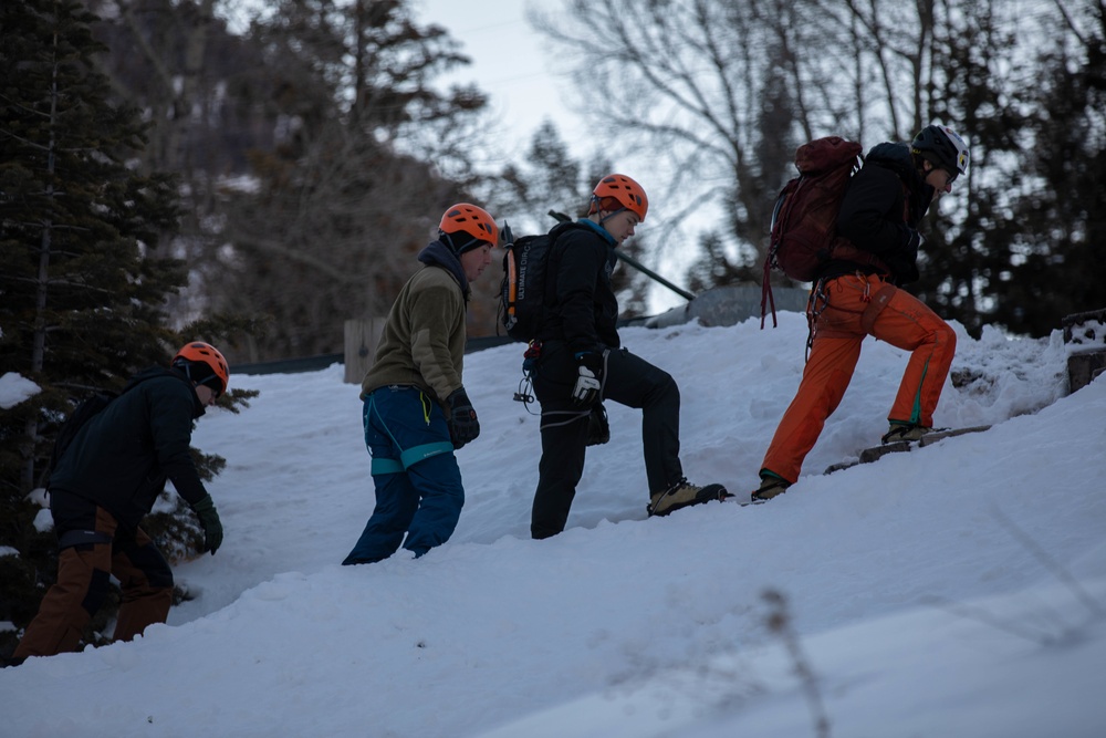 Ice Climbing with BOSS and MWR