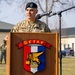 Command Sgt. Maj. Garcia takes over responsibility for SETAF-AF HHB