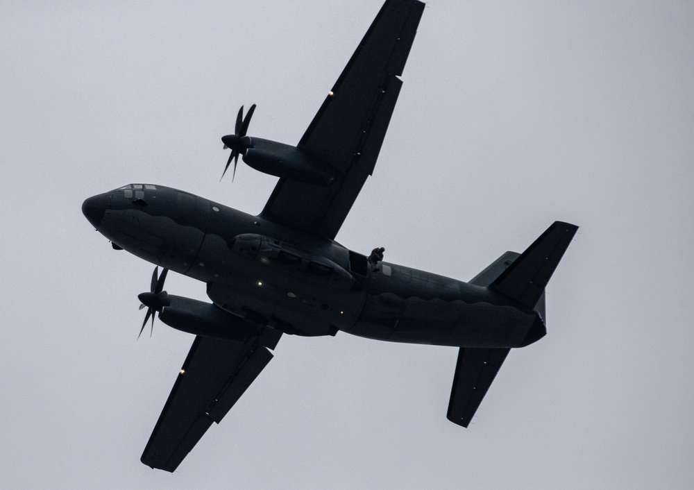 20th Special Special Forces Group conduct airborne operations