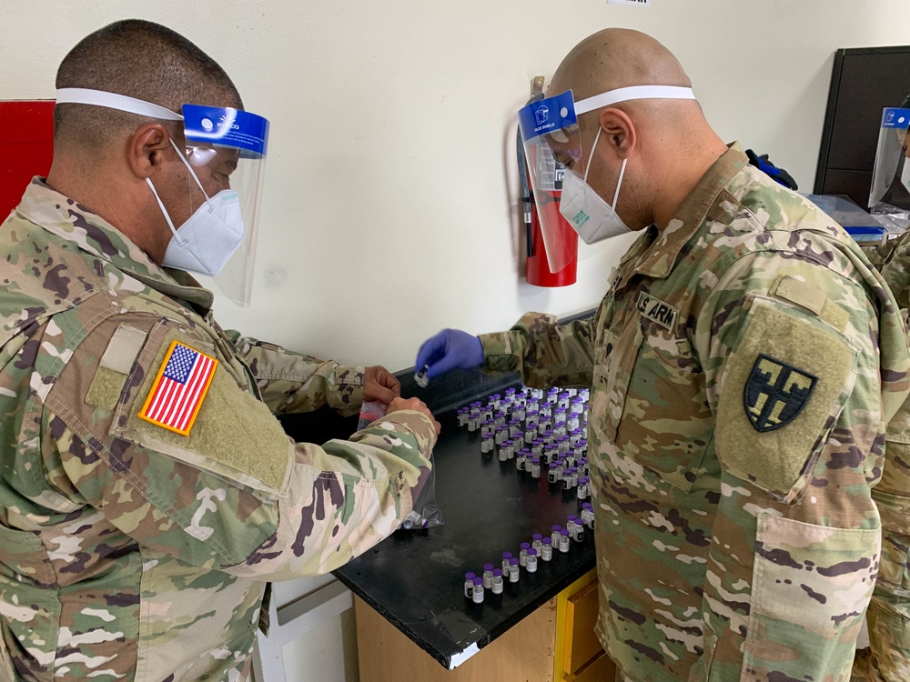 PRNG delivers COVID-19 vaccines around the island