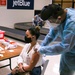 Puerto Rico National Guard vaccinates the personnel of Mercedita Airport in Ponce