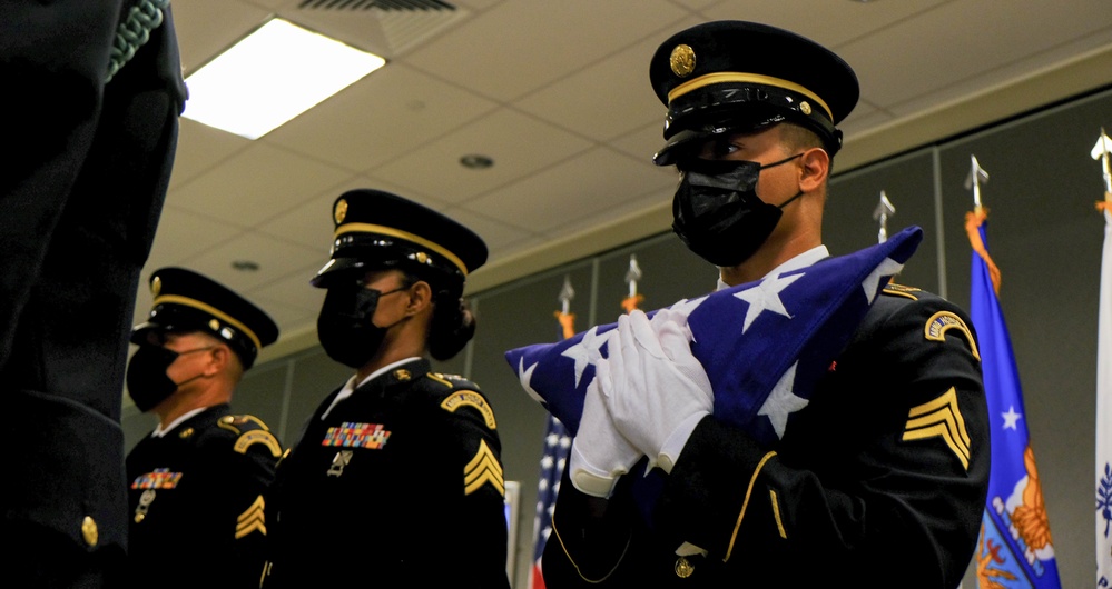 The Puerto Rico National Guard celebrates a memorial day for fallen Soldiers.