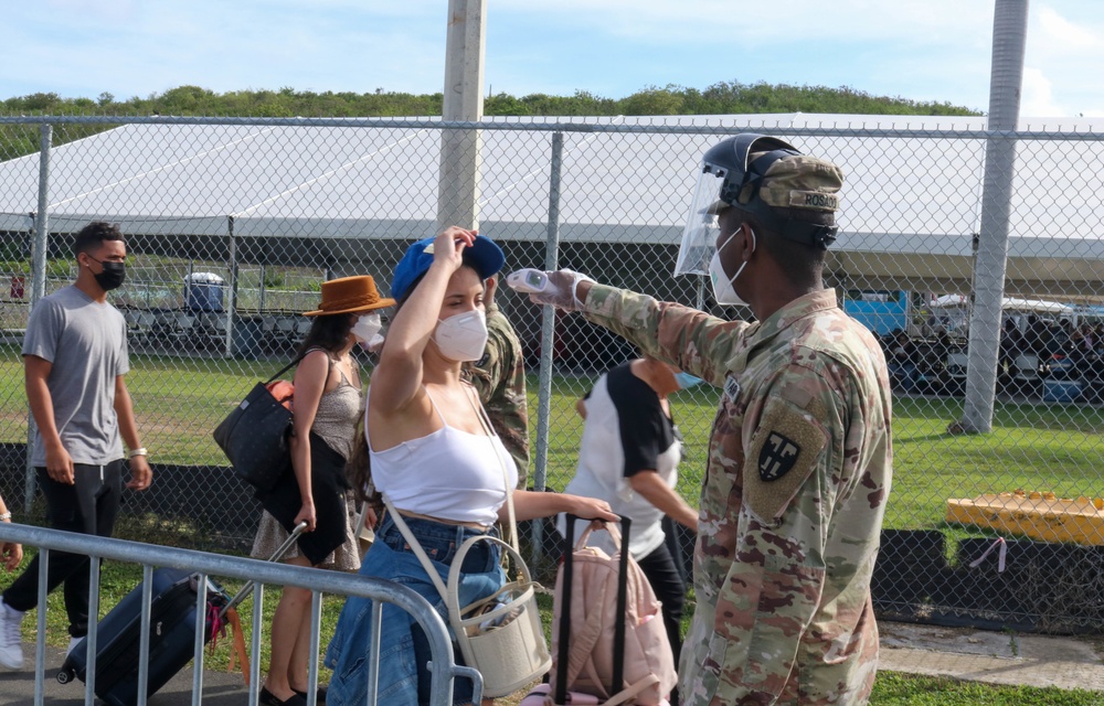 The PRNG began vaccination at the Ferry Terminal in Ceiba