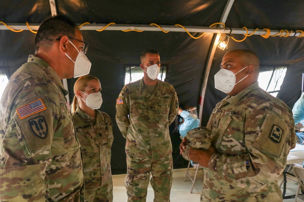 The PRNG began vaccination at the Ferry Terminal in Ceiba