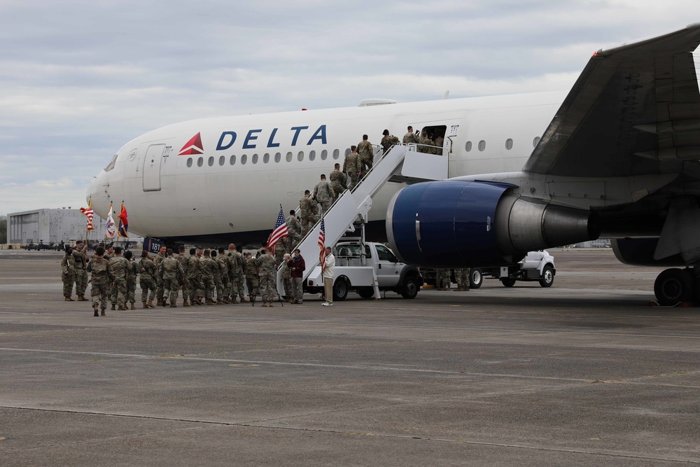 The 3rd Infantry Division's 1st Brigade deploys to Europe