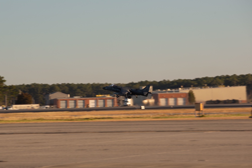 Marine Attack Squadron 223 Exercise Cold Response Departure