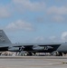 Bomber visits base