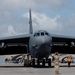Bomber visits base