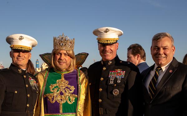 New Orleans commemorates Marine Veteran as Rex, the King of Carnival