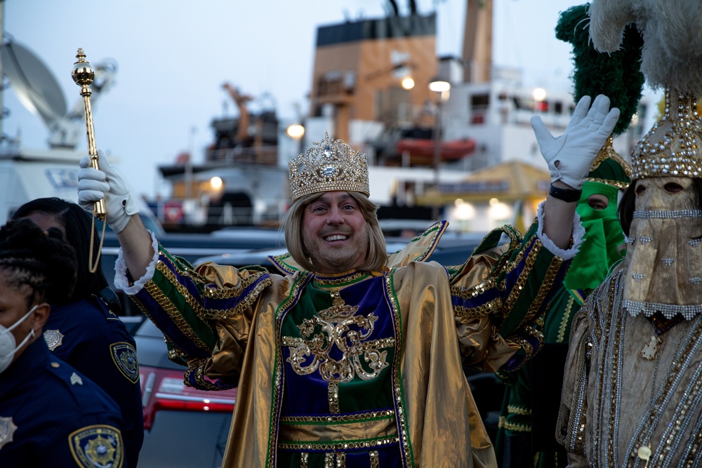 New Orleans Celebrates Lundi Gras with arrival of Rex, Zulu