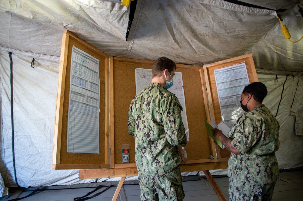 Underwater Construction Team 2, Naval Mobile Construction Battalion 5 Hold Unit Level Training