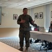 JBM HH Deputy Commander Marine Lt. Col. Mark Paoilcelli talks to ACS employees