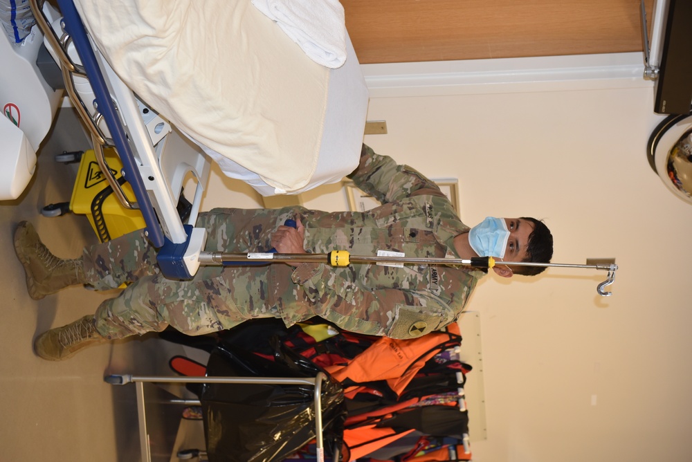 Oregon National Guardsmen support local hospitals