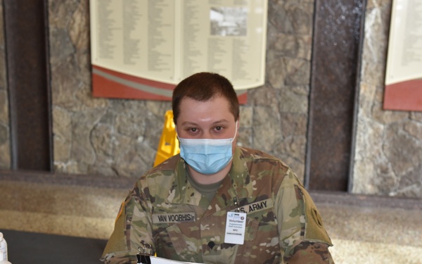 Oregon National Guardsmen supports local hospitals