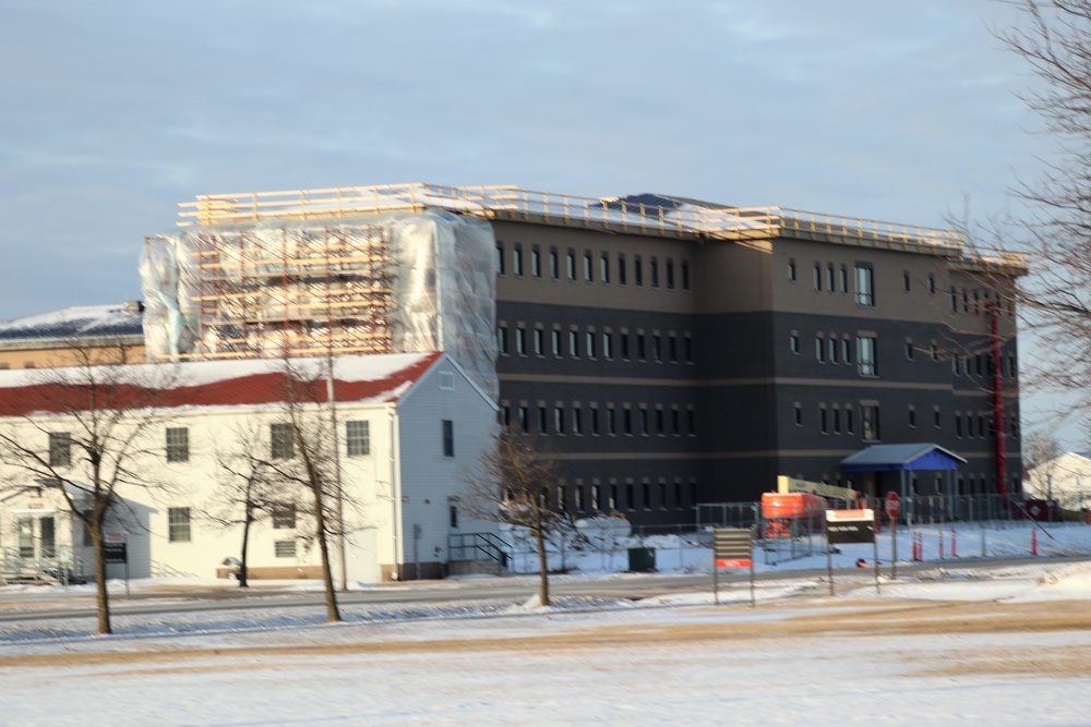 Early March update shows fiscal year 2020-funded barracks project remains on schedule at Fort McCoy
