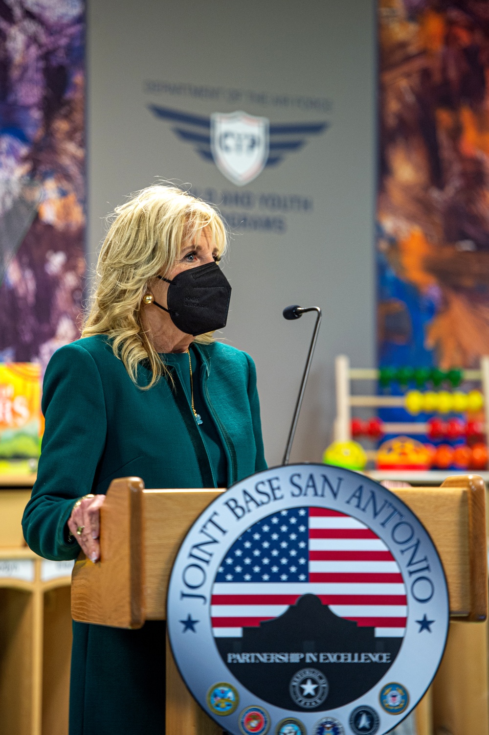 First Lady visits JBSA