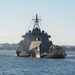 USS Savannah (LCS 28) Arrives in its Homeport San Diego for the First Time