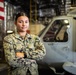 USS Tulsa Sailor poses for portrait