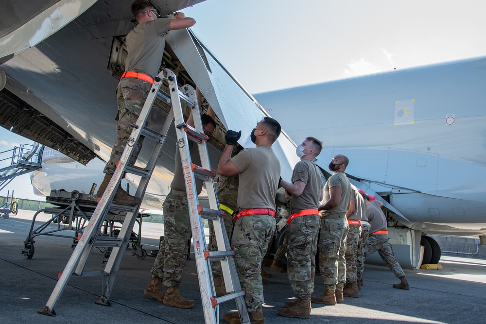 18th EMS ensures 961st AACS AWACS is mission ready