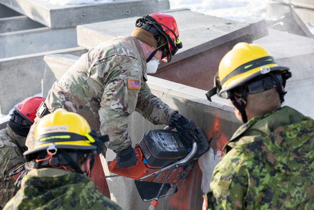 Exercise Arctic Eagle-Patriot 22 Joint-Force Search and Extraction Training