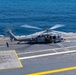 MH-60S Seahawk Conducts Lifts Off Of The Flight Deck