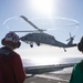 MH-60S Sea Hawk Takes Off Of The Flight Deck