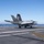 An F/A-18E Super Hornet Lands On The Flight Deck