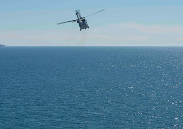 MH-60S Take Off Of The Flight Deck