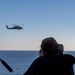 MH-60s Flies By The USS Nimitz