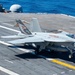 F/A-18E Super Hornet Lands On The Flight Deck