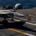 F/A 18E Super Hornet Lands On Flight Deck