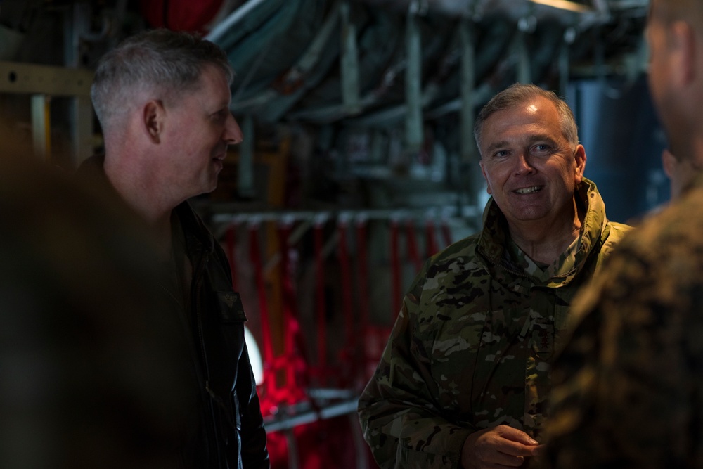 MCAS Iwakuni: USFJ commander visit