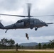 U.S. Marines conduct joint casualty hoist training drills