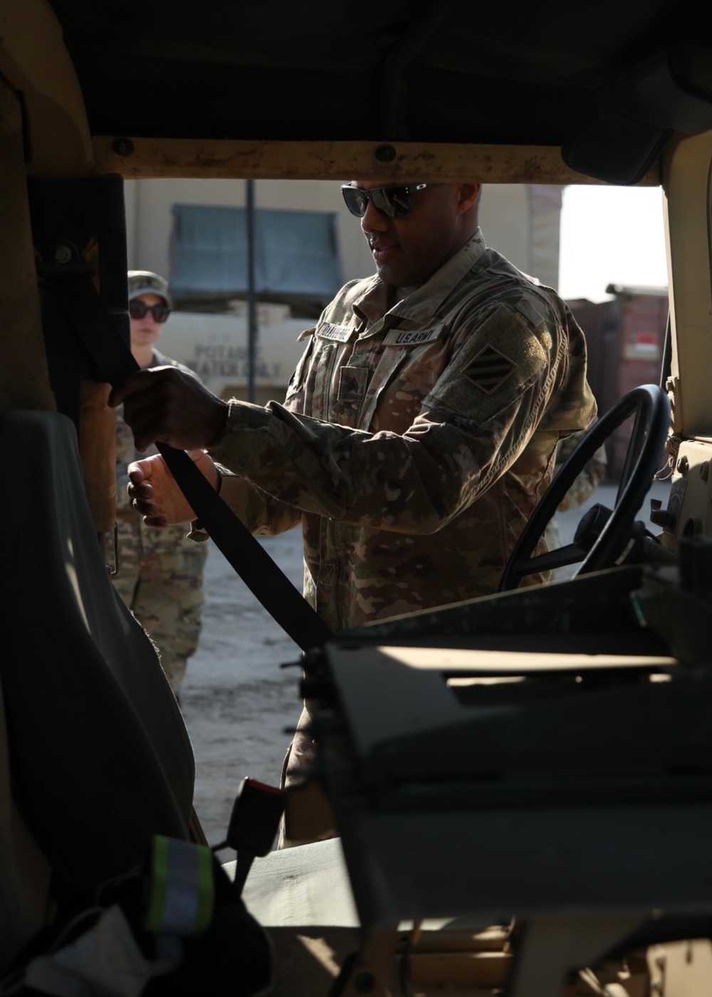 3rd DSB Conducts Redeployment HUMVEE Inspections