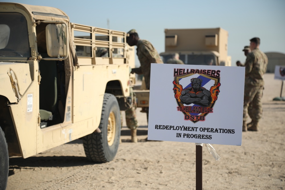 3rd DSB Conducts Redeployment HUMVEE Inspections
