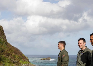 Abraham Lincoln arrives in Guam