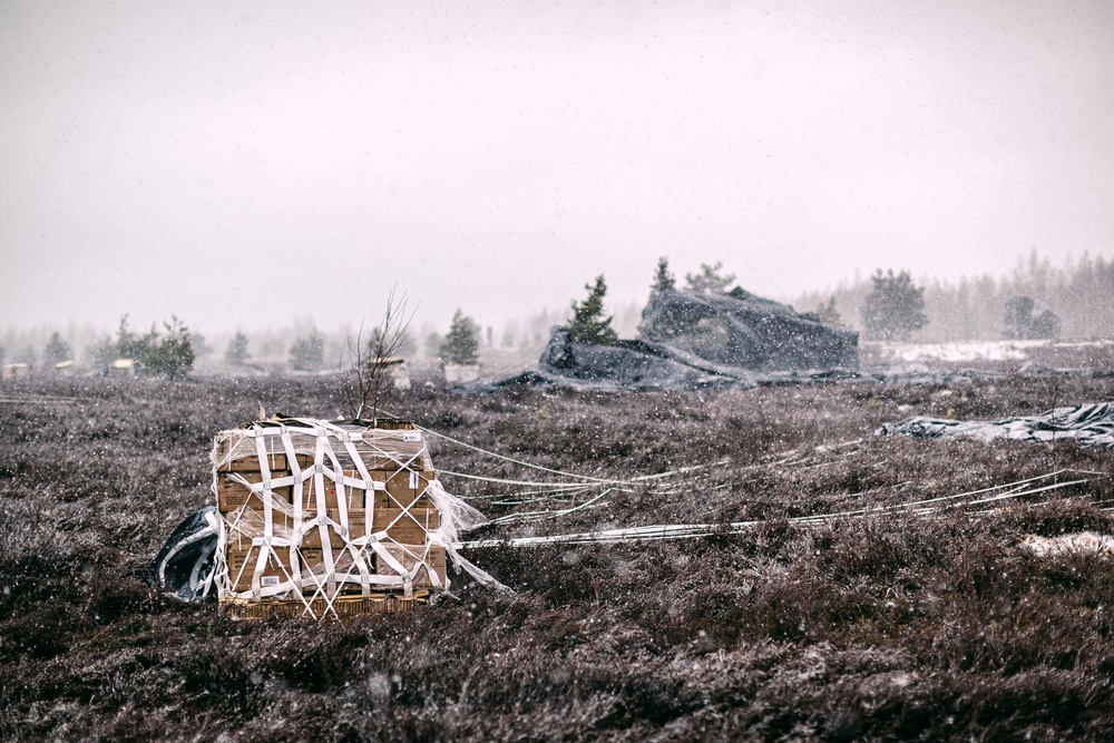 Aerial Resupply Operations Conducted by the 16th Sustainment Brigade in Latvia