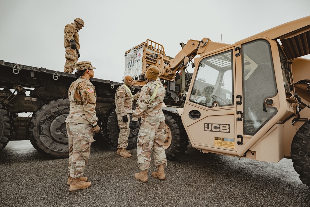 Aerial Resupply Operations Conducted by the 16th Sustainment Brigade in Latvia