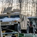 1-265th ADA unload Humvees for AE22