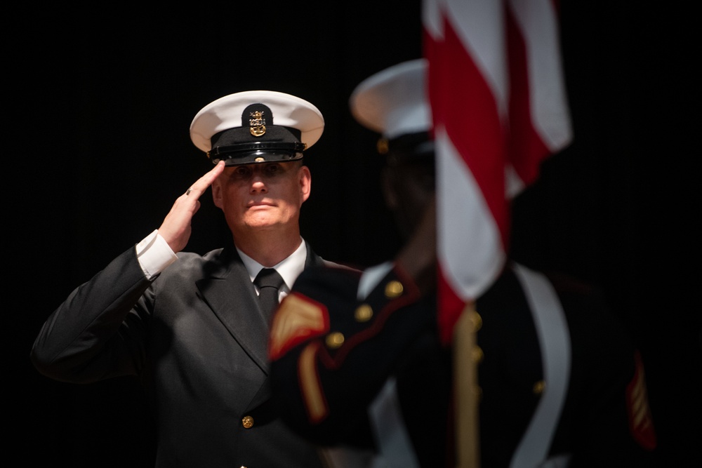 U.S. 5th Fleet Command Master Chief Spike Call Retirement Ceremony