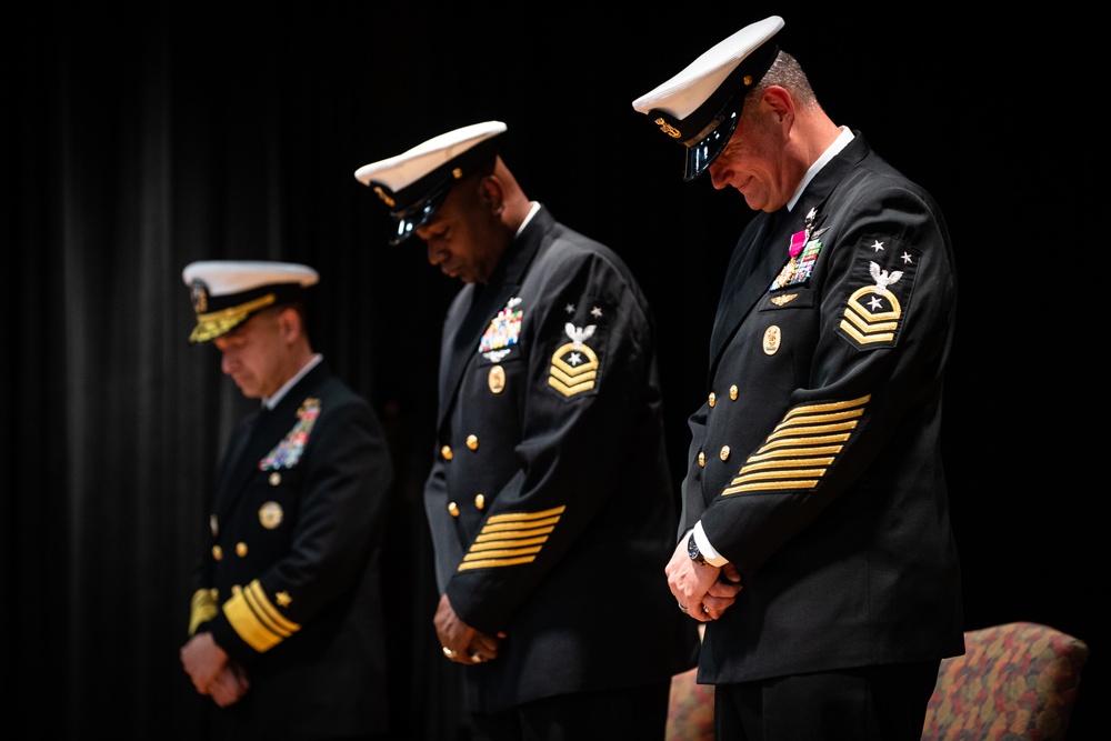 U.S. 5th Fleet Command Master Chief Spike Call Retirement Ceremony