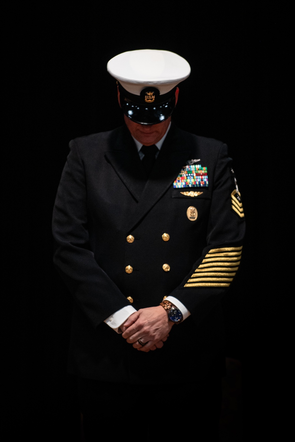 U.S. 5th Fleet Command Master Chief Spike Call Retirement Ceremony