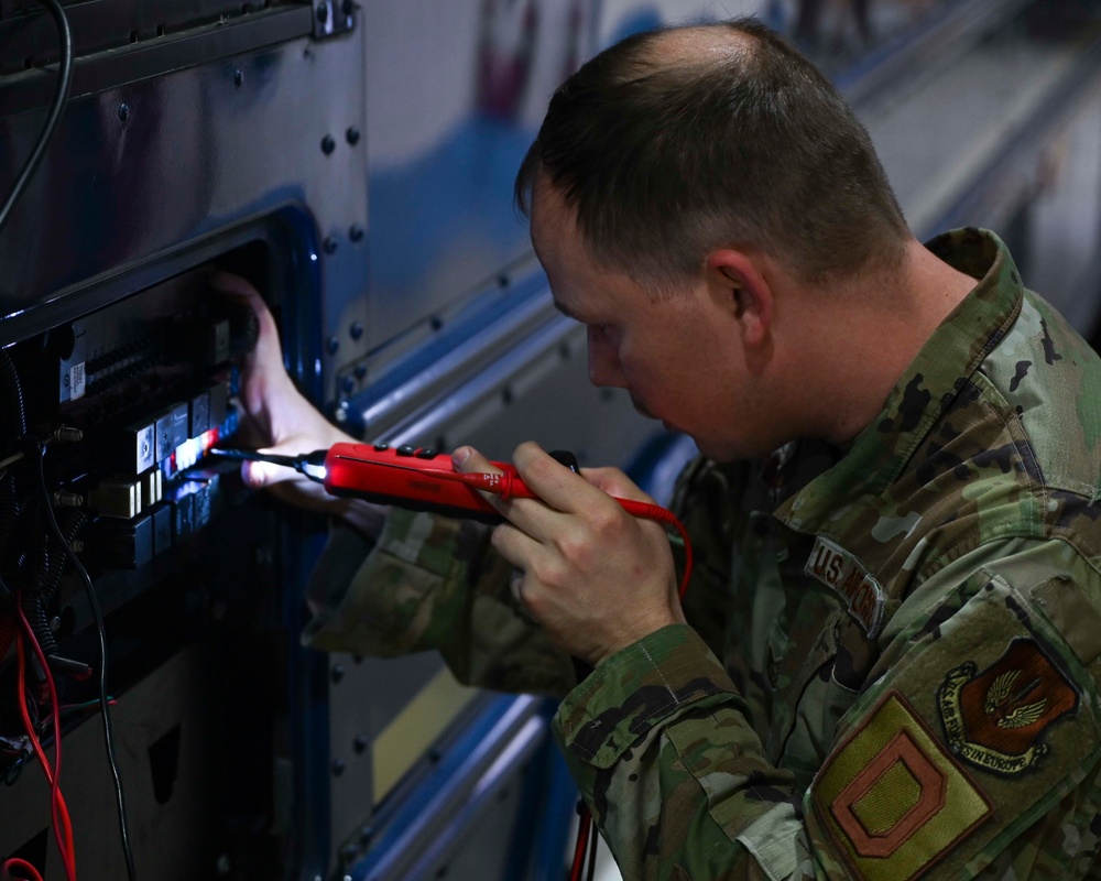 100th LRS vehicle maintenance maintains mission