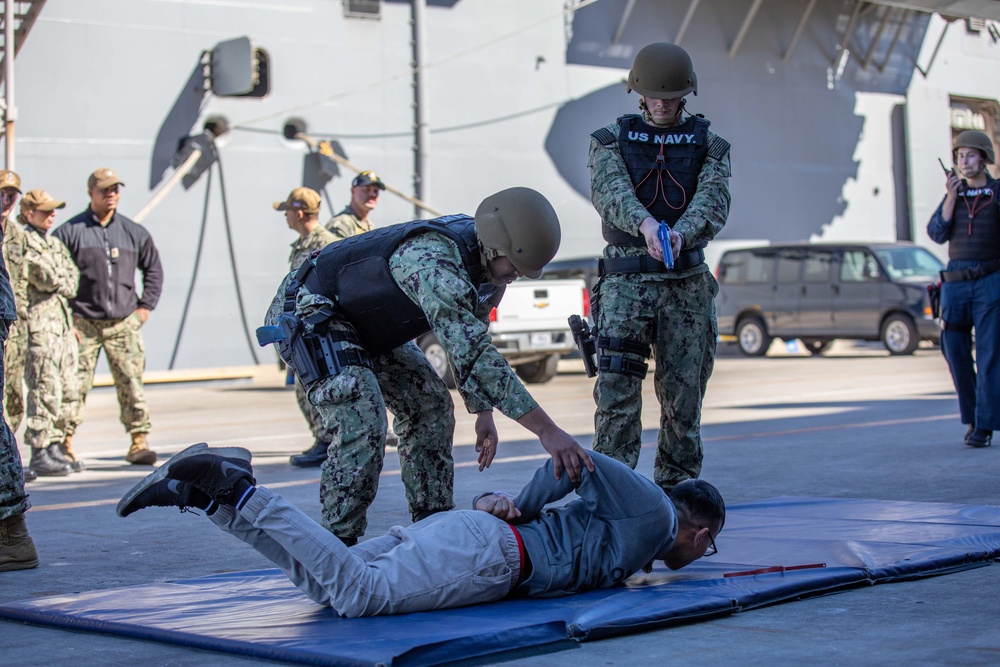 USS Makin Island Anti-Terrorism Training Team