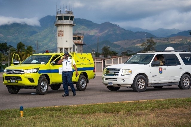 612 OSF Facilitates Palmerola International Airport Opening